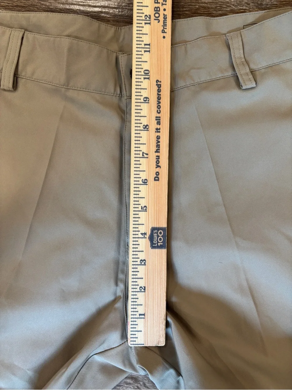 adidas Men's 32x30 Khaki Straight-Leg Performance Chinos Climalite Golf Casual